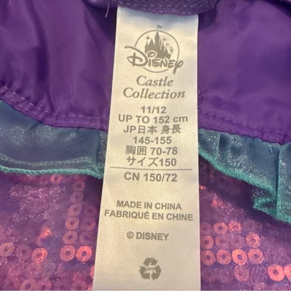 Disney Castle Collection Ariel The Little Mermaid Dress Costume Girls Size 11/12 - Picture 8 of 14